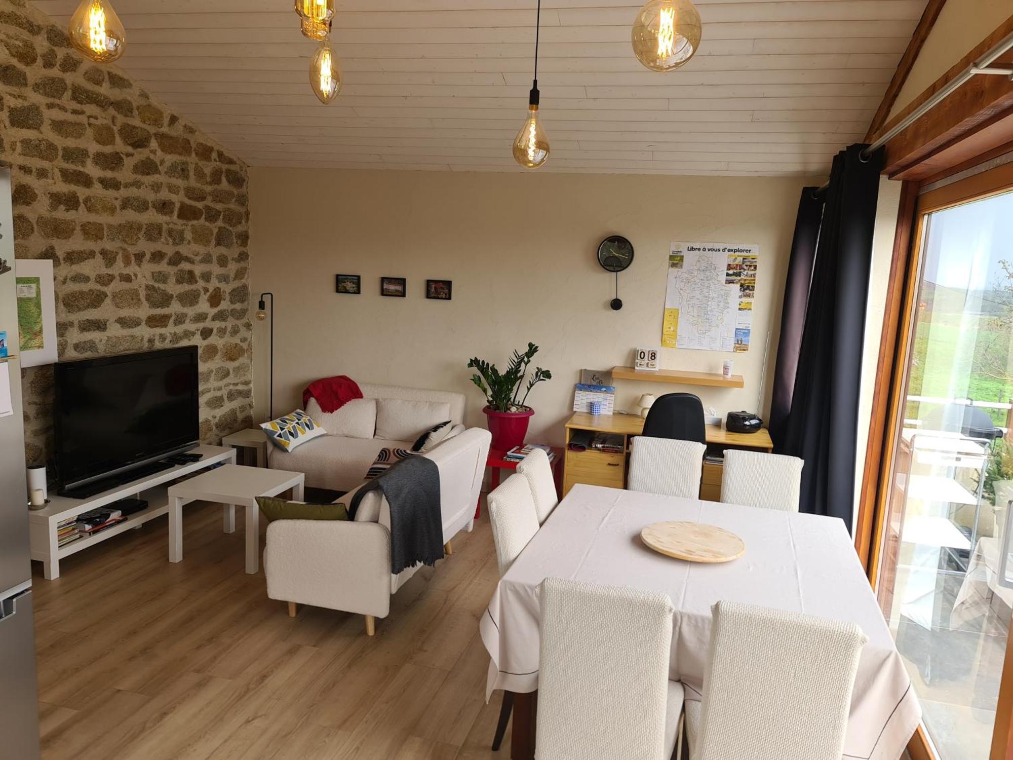 Gite Chez Tiane Saint-Flour-L'Etang Екстер'єр фото
