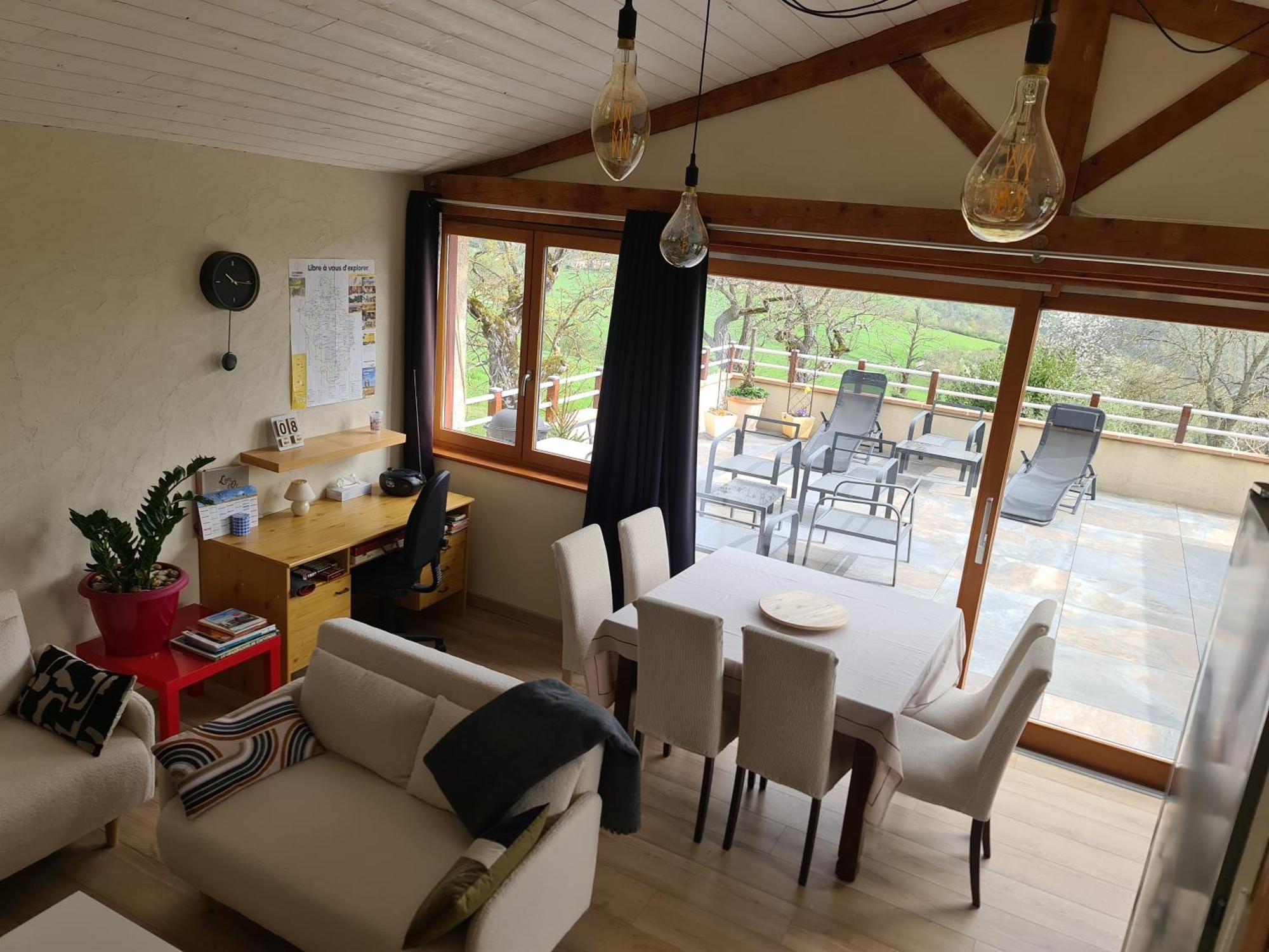 Gite Chez Tiane Saint-Flour-L'Etang Екстер'єр фото
